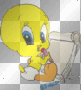 Animated Tweety Writing