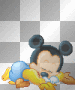 Animated Mickey Mouse & Falling Leaves