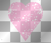rotating pink heart