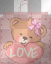 Teddy Bear Bag  :-}