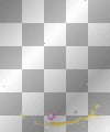 Yellow magic spiral pink hearts
