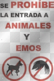 no animales, no emos