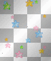 dropping rainbow star