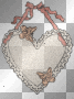 Ribbon heart with butterfly