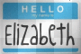 Hello my name is Elizabeth