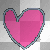 Flashing Rainbow Heart