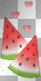 Floating Watermelon  :-}