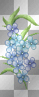 Floating Blue Flowers  :-}
