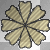 Animated Gold Metalic Flower  (2)  :-}