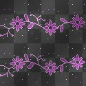 Animated Purple Flowers Background  :-}