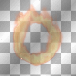 Fire Letter O