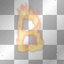 Fire Letter B