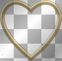 Yellow Heart Frame