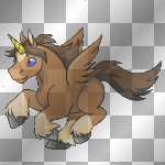 Brown Galloping Uni