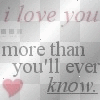 you know *now you look *