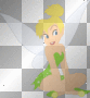 Cute Sitting Tinkerbell
