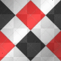 black white red bg