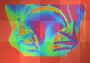 Neon I Love Music Background Or Stamp