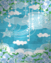 blue stary bg