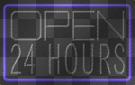 OPEN 24/7 OPEN 24/7