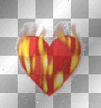 heart aflame