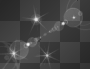 Animated Blue Lens Effect Background