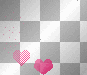 Spinning Pink Hearts