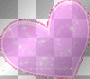 Pink Glitter Heart