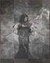Goth Fairy playing violin Goth Fairy playing violin
