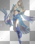 pretty blue elf