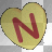 Animated n heart alphabet