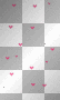 Falling Tiny Pink Hearts