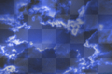 bluer than blue clouds