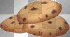 3 Yummy Chocolate Chip Cookies  :-}