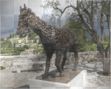 cheval en fer