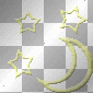 Animated Stars & Moon  :-}