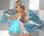 Blue Glitter Dollz Lips  :-}