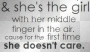 & she's the girl