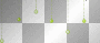 Glowing Green Beads Divider