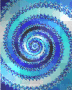 blue swirl background animated