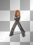 Dancing Red Head Girl