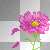Cute Flower w/Falling Leaves