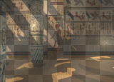 egyptian writing in palace