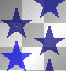Animated Blue Stars Background  **db**