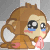 scimmietta triste