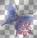 Butterfly & Flower  **db**