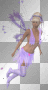 Fairy with glitter Fairy with glitter