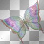 Pastel Sparkling Butterfly Pastel Sparkling Butterfly