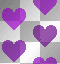 purple hearts:)