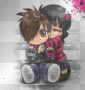 emo girl and boy